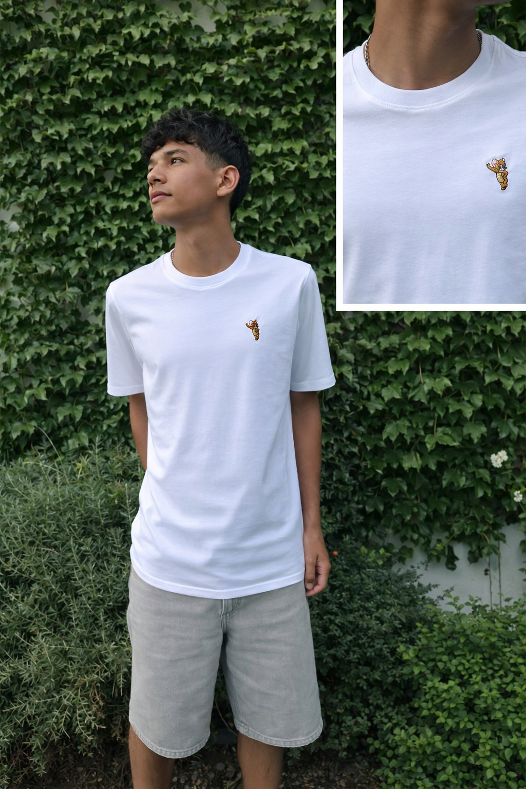 Polera Pima Blanca